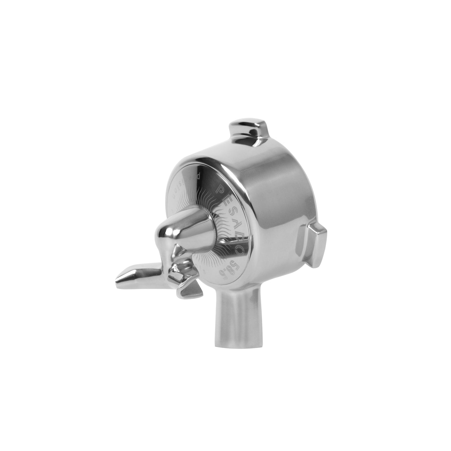 Easy-to-install espresso machine accessory for brewing coffee