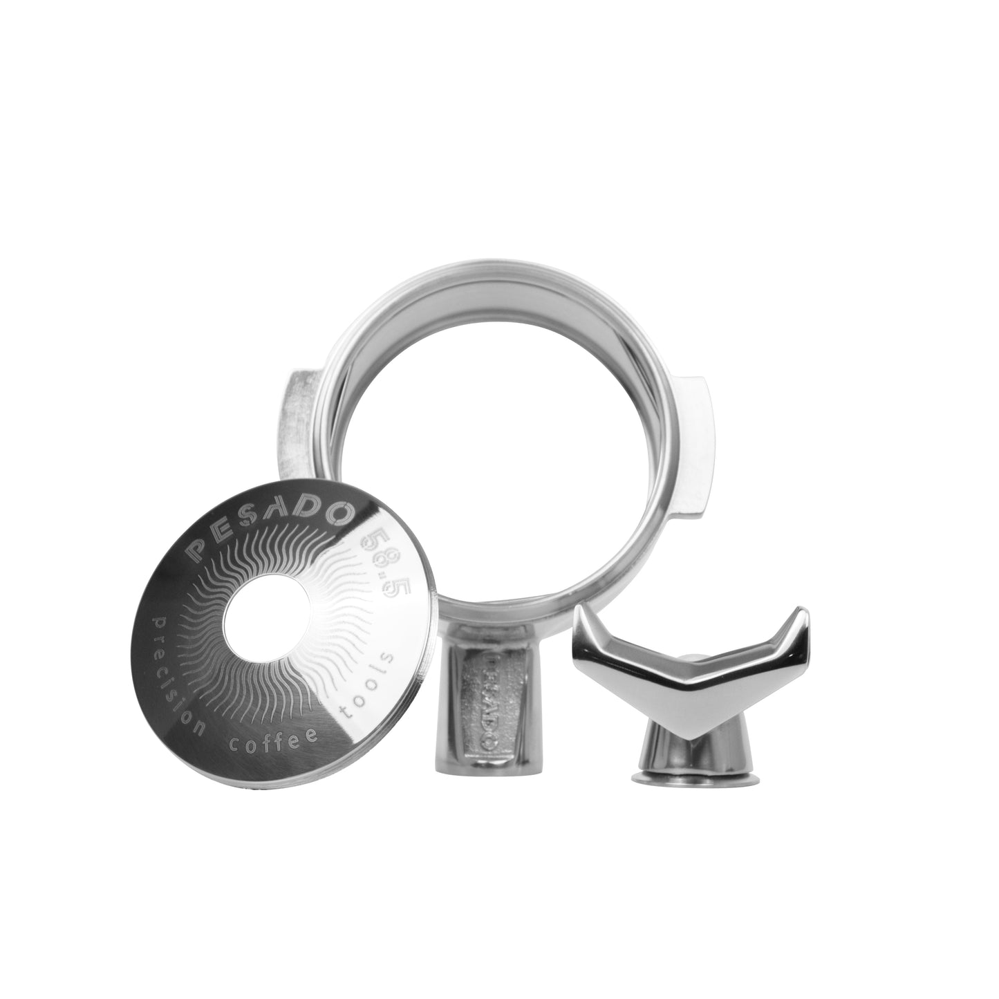 Durable and versatile portafilter head with ergonomic design