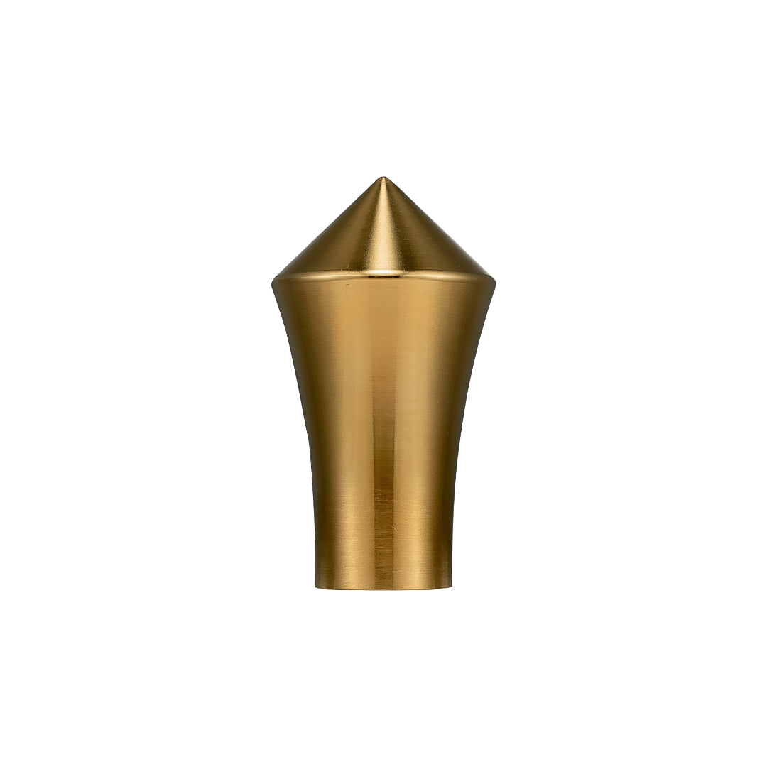 Set of bronze metallic leva ends for adding a touch of elegance to your furniture