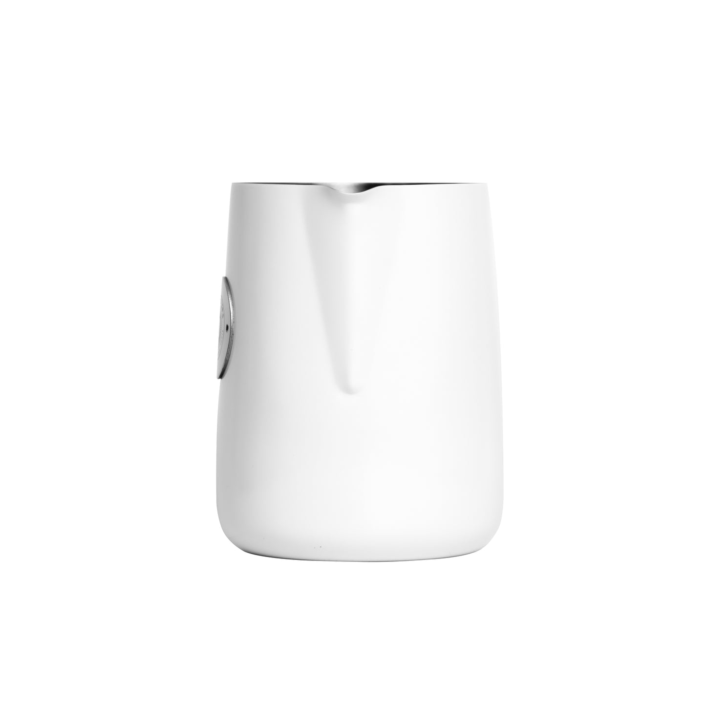 Close-up of Milk Jug (Round Spout) showing smooth round spout design