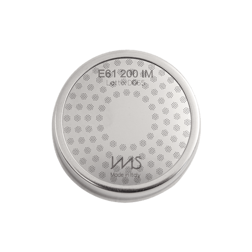 Alt text: High-quality IMS Competition Shower Screen E61 designed for optimal coffee extraction