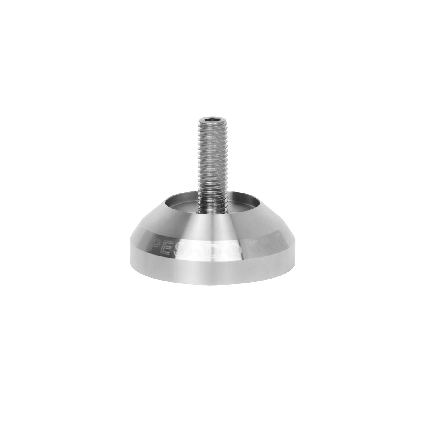 Tamper Base made of durable stainless steel, perfect for coffee preparation