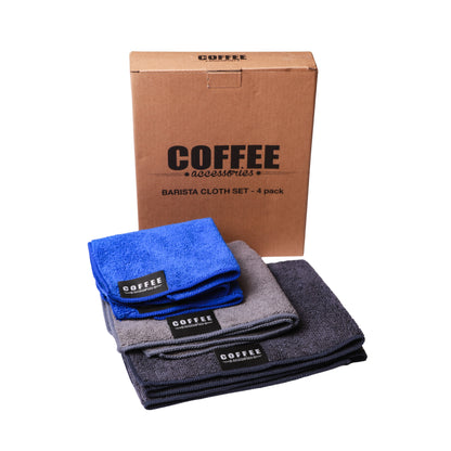 Coffee Accessories Barista Cloths - 4 pack