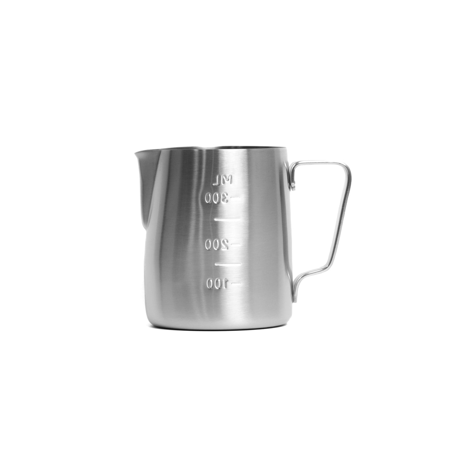 Stainless steel 300ml milk jug for frothing and steaming milk