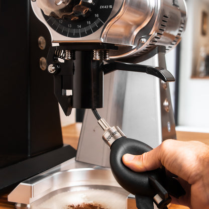 Rocket Air Blower - Coffee Grinder Cleaner - Squeaky product for removing coffee grounds and residue