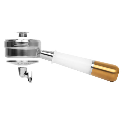 Stainless steel Pesado Hybrid Breville 54/58 portafilter for espresso machines