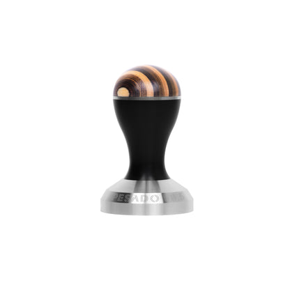 Stainless steel tamper with 585mm and 535mm bases for espresso making