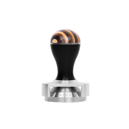 Stainless steel dual-size tamper, 585mm and 535mm, for espresso machines