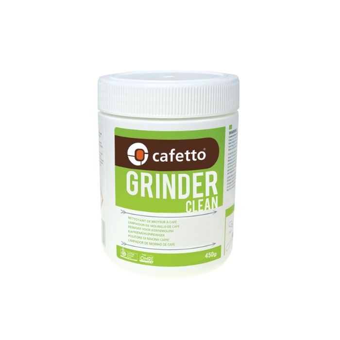 Close-up image of Cafetto Grinder Cleaner 450g, a powerful and effective product for cleaning coffee grinders and maintaining freshness and flavor in every grind