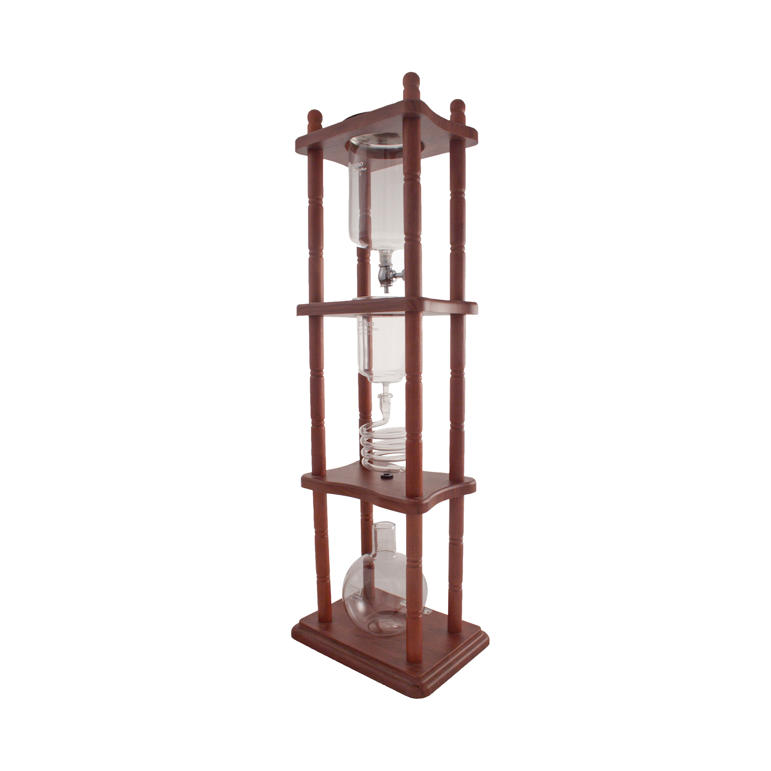 Modern brown HG2713 unit with spacious shelving, perfect for living room decor