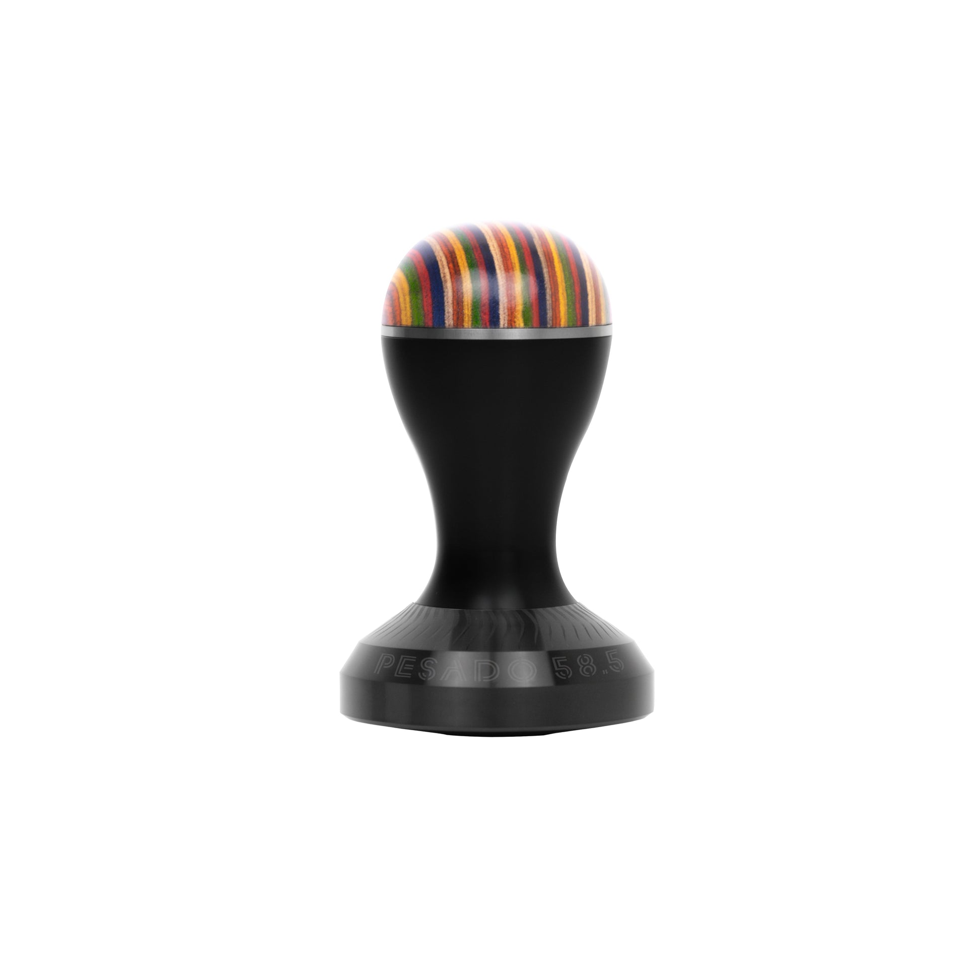  Professional Full Moon Wave - Convex Tamper with Ergonomic Design for Perfectly Tamped Espresso Grounds