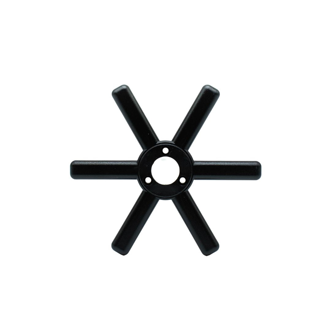 Black plastic Tiamo Replacement Rinser Star for coffee machine accessories