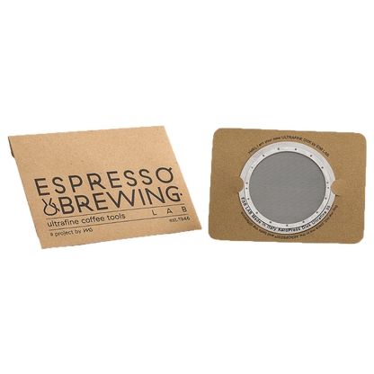 Close up of Aeropress Precision Filter showing durable construction and precise filtration technology