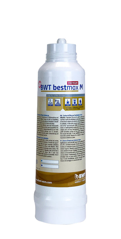  BWT Bestmax Premium Filters with 5-stage filtration system for reducing scale and maintaining coffee machine performance