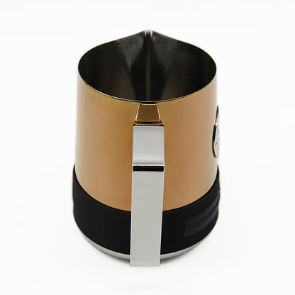 Bronze XNobu Milk Jug featuring a sturdy handle and lustrous finish