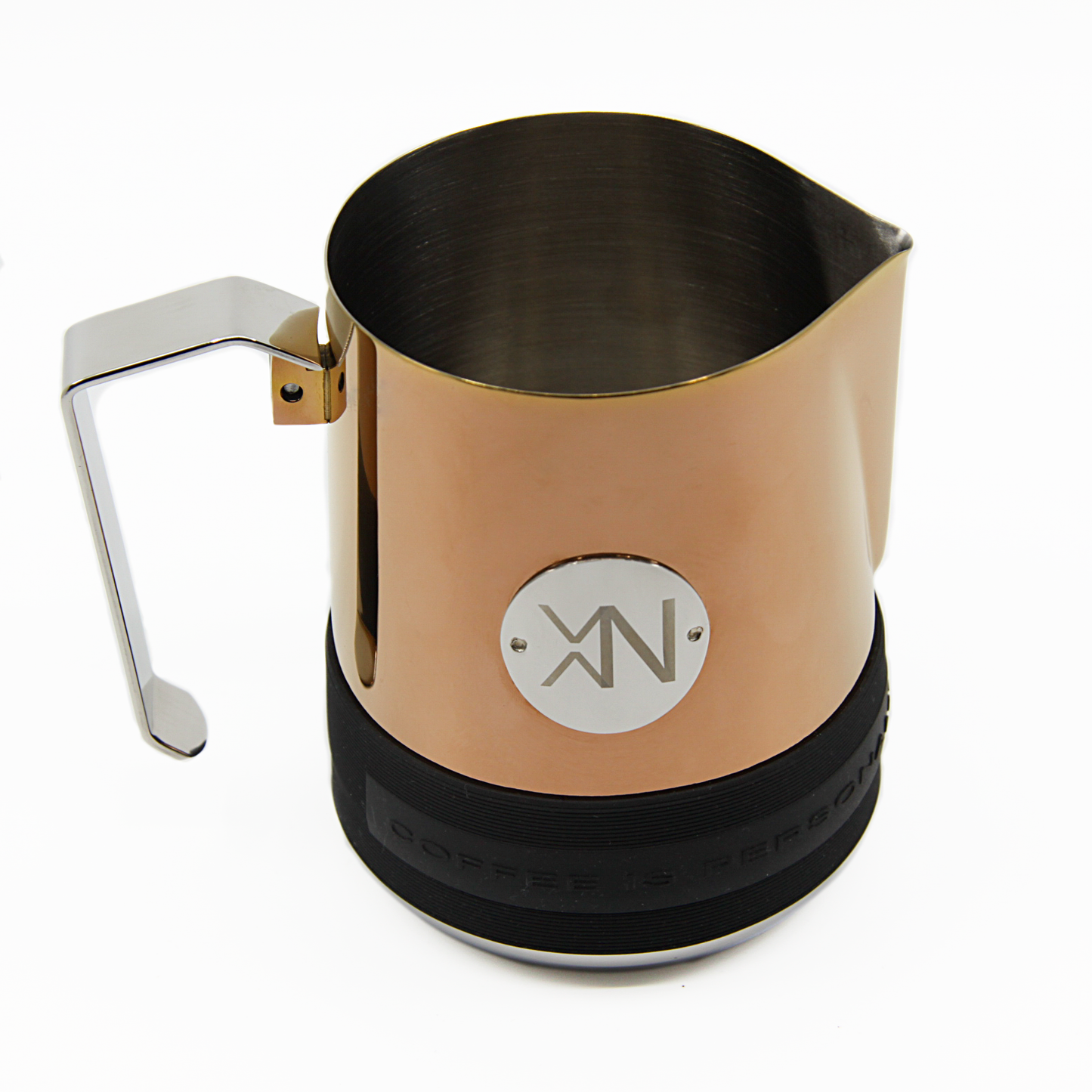 XNobu Milk Jug - Bronze with elegant handle and intricate detailing