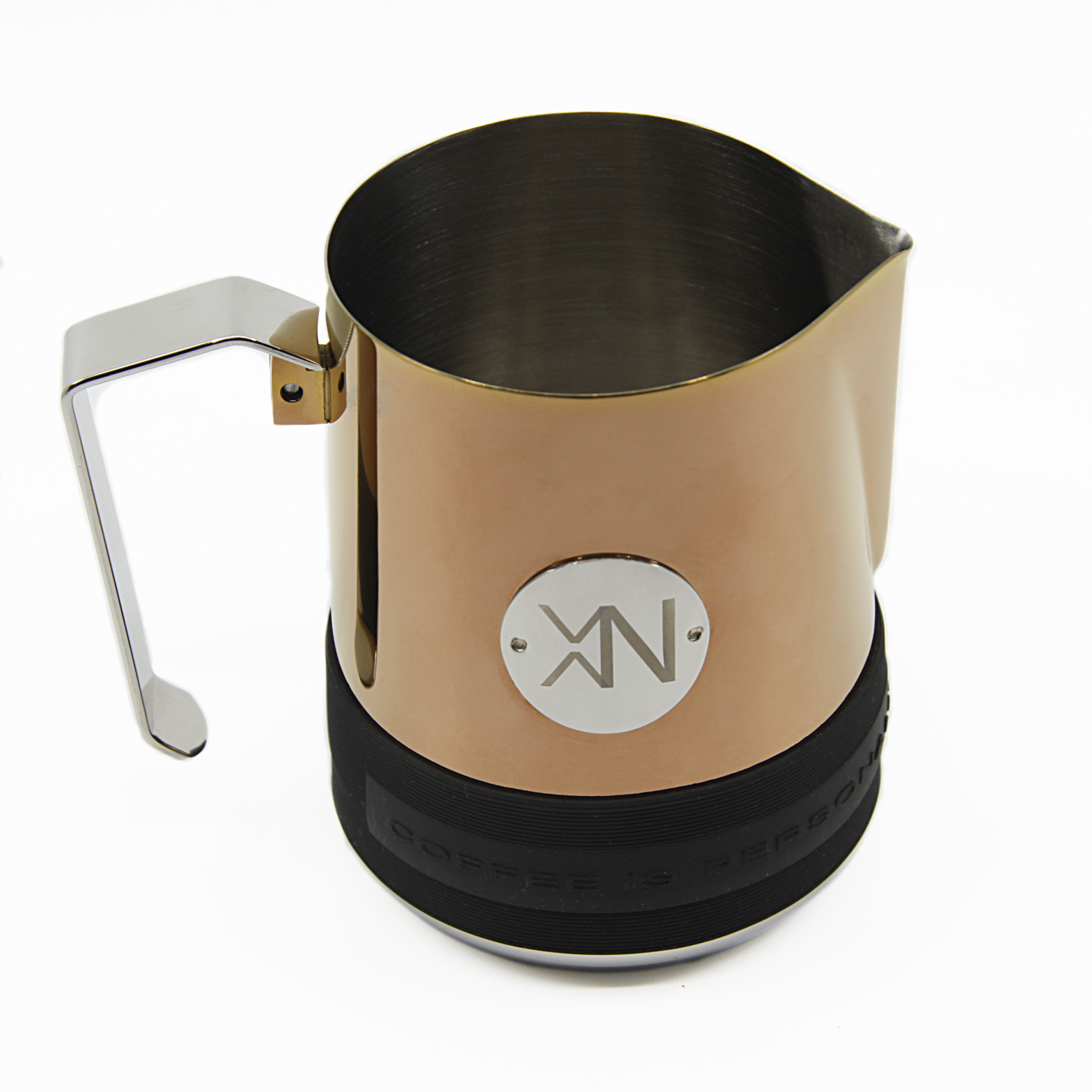 XNobu Milk Jug - Bronze with elegant handle and intricate detailing