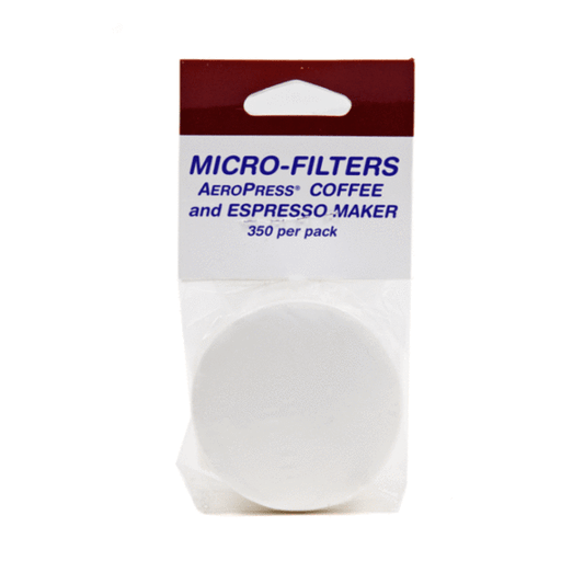 High-quality AeroPress paper filter designed for smooth and rich coffee extraction